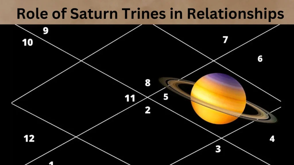 Role of Saturn Trines in Relationships